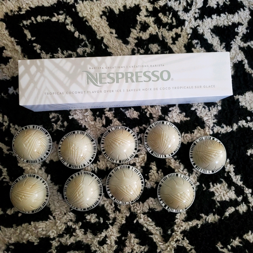 Nespresso vertuo-Tropical coconut over ice 🧊🥥🌴